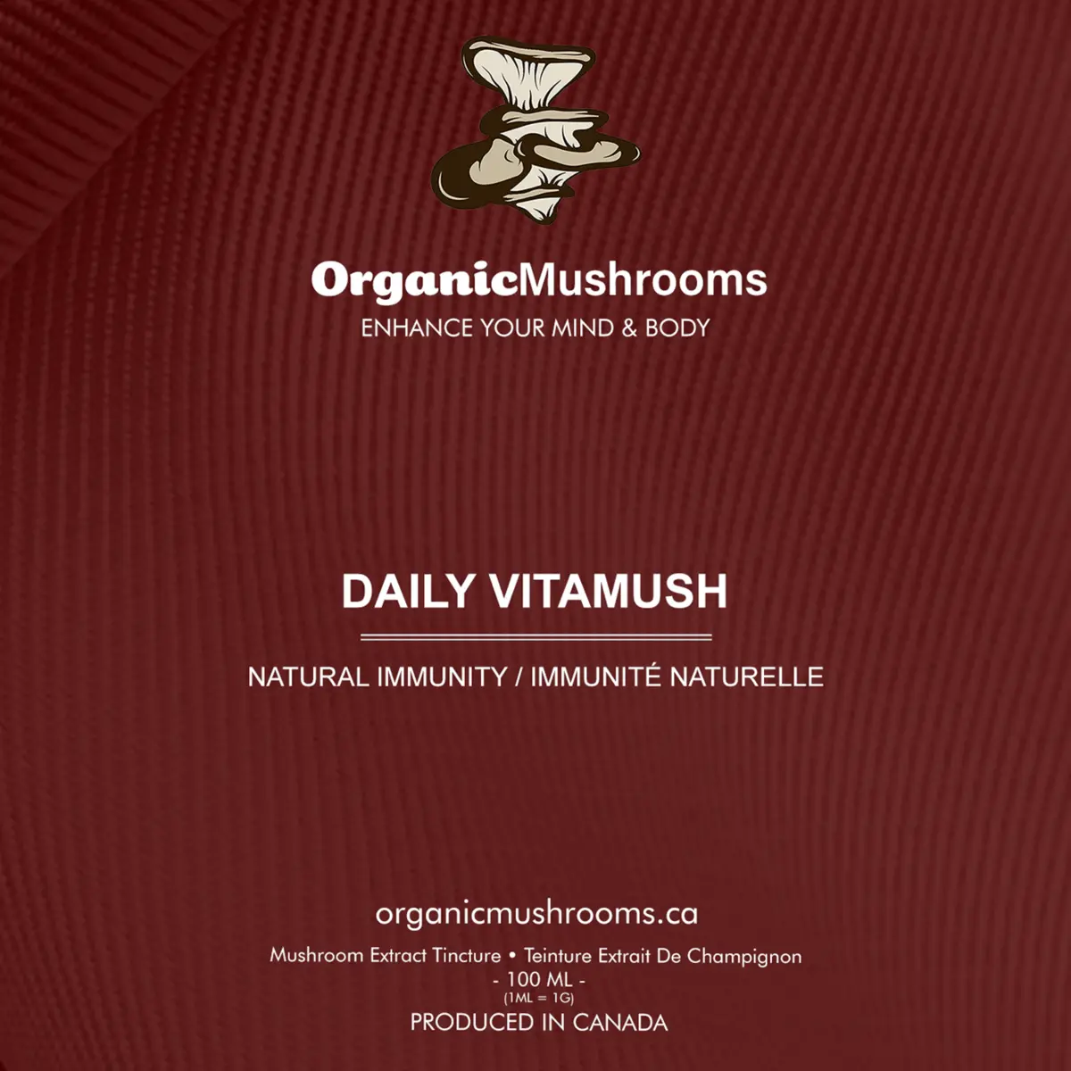 Daily VitaMush Mushroom Tincture