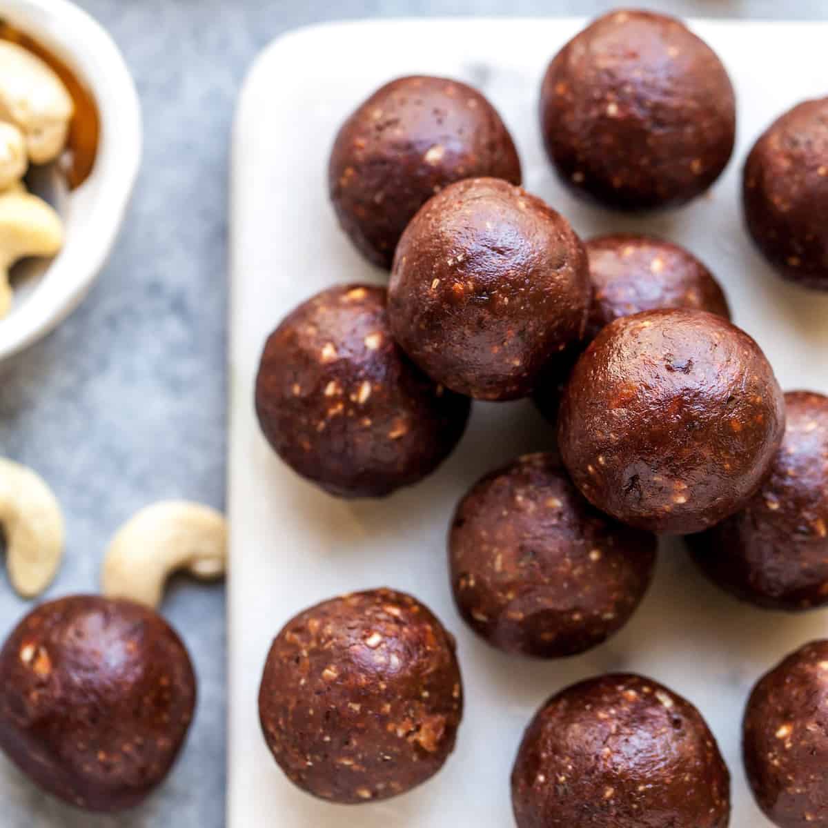 Organic Mushrooms Chocolate Balls